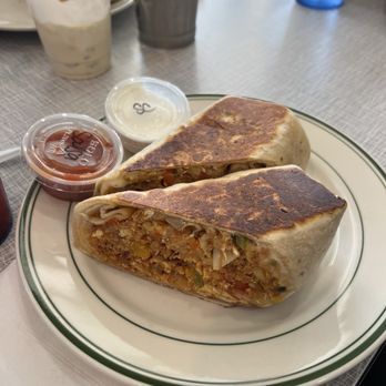 The Lunchbox Diner - Breakfast Burrito - Diners Near Me - Mount Vernon, Washington