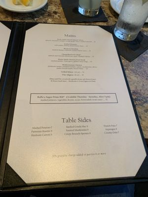 Menu photo 2 Raffa's Waterfront Grill Kingwood, TX Menu photo 2 Raffa's Waterfront Grill Kingwood, TX