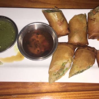 Agave Restaurant - Southwestern shrimp&poblano Spring rolls. Not a fan at all - New Mexican Cuisine Near Me - Atlanta, Georgia Agave Restaurant - Southwestern shrimp&poblano Spring rolls. Not a fan at all - New Mexican Cuisine Near Me - Atlanta, Georgia