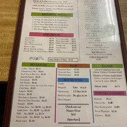 Full menu and prices...yikes! Full menu and prices...yikes!