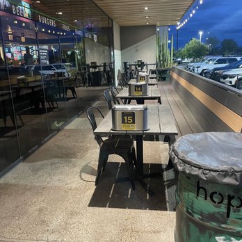 Hopdoddy Burger Bar - Outdoor seating - Burgers Near Me - Scottsdale, Arizona Hopdoddy Burger Bar - Outdoor seating - Burgers Near Me - Scottsdale, Arizona