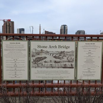 Stone Arch Bridge - Details about the Stone Arch Bridge - Landmarks & Historical Buildings Near Me - Minneapolis, Minnesota Stone Arch Bridge - Details about the Stone Arch Bridge - Landmarks & Historical Buildings Near Me - Minneapolis, Minnesota