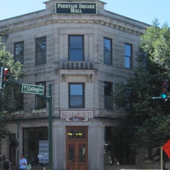 The Briar & The Burley - The brown door is the Entrance to the Briar and the Burley - Tobacco Shops Near Me - Bloomington, Indiana