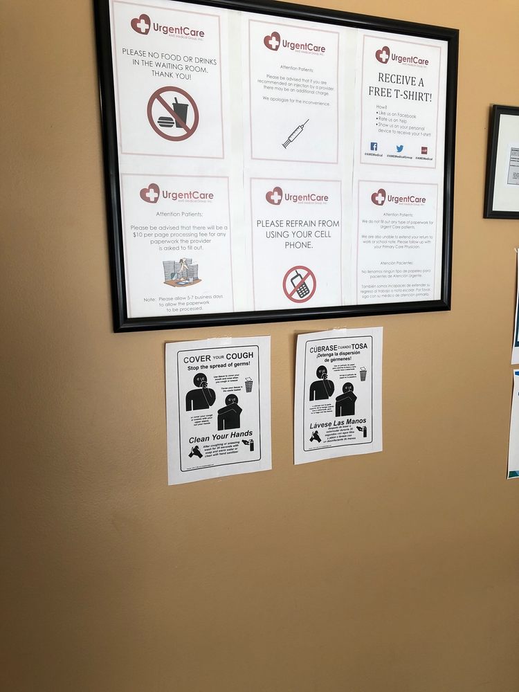 URGENT CARE CENTER AME MEDICAL GROUP Updated April 2024 15 Photos