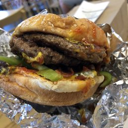 Bacon hamburger