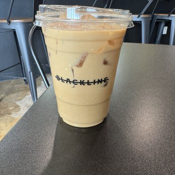 Blackline Coffee & Donuts - Iced Brown Bear with Oat Milk - Coffee & Tea Near Me - Webster, Texas Blackline Coffee & Donuts - Iced Brown Bear with Oat Milk - Coffee & Tea Near Me - Webster, Texas