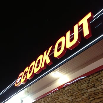 Cook Out - a restaurant sign lit up at night - Fast Food Near Me - Orangeburg, South Carolina Cook Out - a restaurant sign lit up at night - Fast Food Near Me - Orangeburg, South Carolina