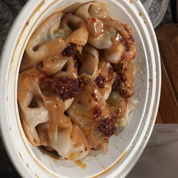 Bite Bao - 8 Piece Wonton in Spicy Peanut Sauce - Chinese Near Me - Huntington Station, New York Bite Bao - 8 Piece Wonton in Spicy Peanut Sauce - Chinese Near Me - Huntington Station, New York