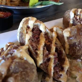 Saddle Mountain Brewing Company - Irish Eggrolls - Bars Near Me - Goodyear, Arizona