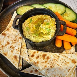B&B Tavern - Edamame hummus was fresh and light. Perfect healthy snack.