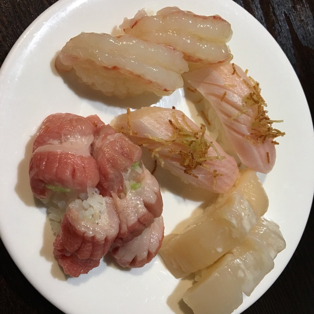 Umami - Amaebi, hamachi belly, scallop, otoro - Japanese Near Me - Bellevue, Nebraska