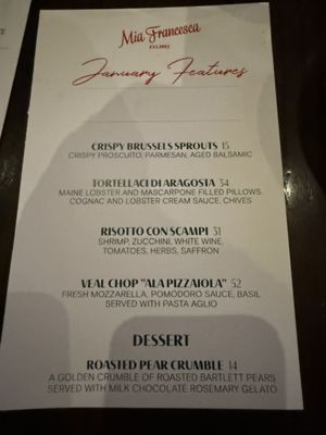 Menu photo 7 Mia Francesca Lincolnwood, IL