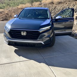 partial wrap on SUV - roof, mirror, trim pieces
