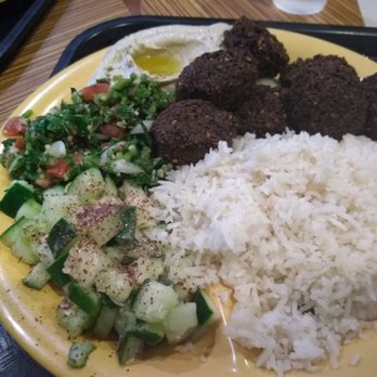 Hummus Grill - Falafel platter - Mediterranean Near Me - Philadelphia, Pennsylvania