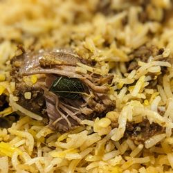 Chowrasta Indian Cuisine - Ghee roast mutton biriyani