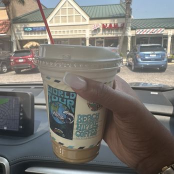 Beach Hippie Coffee - Dream brûlée latte with oat milk and cold foam - Coffee & Tea Near Me - Myrtle Beach, South Carolina Beach Hippie Coffee - Dream brûlée latte with oat milk and cold foam - Coffee & Tea Near Me - Myrtle Beach, South Carolina