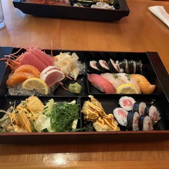 Sake Japanese & Thai - Sushi/sashimi lunch bento. - Japanese Near Me - Vero Beach, Florida Sake Japanese & Thai - Sushi/sashimi lunch bento. - Japanese Near Me - Vero Beach, Florida