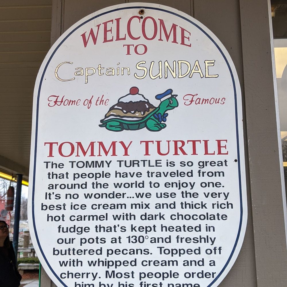 Captain Sundae - Home of the Tommy Turtle. - Ice Cream & Frozen Yogurt Near Me - Holland, Michigan Captain Sundae - Home of the Tommy Turtle. - Ice Cream & Frozen Yogurt Near Me - Holland, Michigan