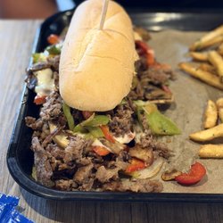 Yellowstone Beer Company - Philly cheesesteak