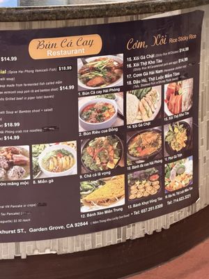 Menu photo 2 Bún Cá Cay Garden Grove, CA Menu photo 2 Bún Cá Cay Garden Grove, CA