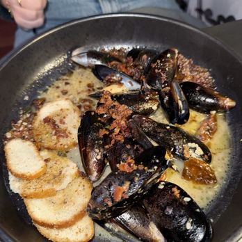 Bake’n Bacon - Mussels with Bacon Crumbles - Sandwiches Near Me - Philadelphia, Pennsylvania Bake’n Bacon - Mussels with Bacon Crumbles - Sandwiches Near Me - Philadelphia, Pennsylvania