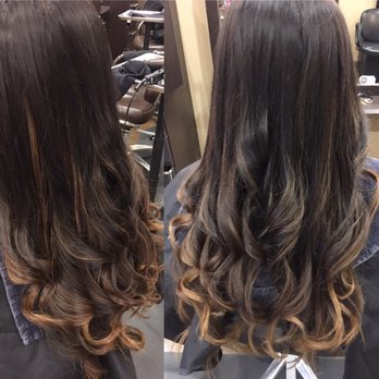 PHD Salon - Soft hilights to blend out to the lighter ends. - Hair Stylists Near Me - Temple City, California PHD Salon - Soft hilights to blend out to the lighter ends. - Hair Stylists Near Me - Temple City, California