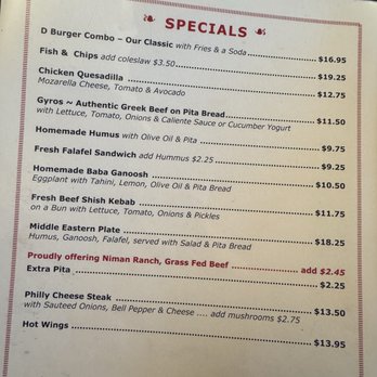 D's Diner - Diners Near Me - Sebastopol, California