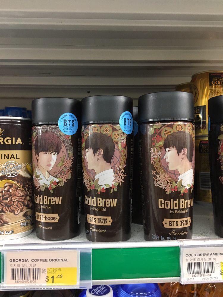 BTS drinks sold here Yelp