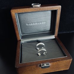 Hannoush Jewelers - Platinum and Titanium male bands