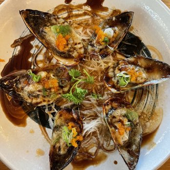 Ozen - Baked Green Mussels - Ramen Near Me - Rancho Cucamonga, California Ozen - Baked Green Mussels - Ramen Near Me - Rancho Cucamonga, California