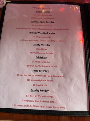 Menu photo 3 Hungry Palate Bar & Grill Winston-Salem, NC