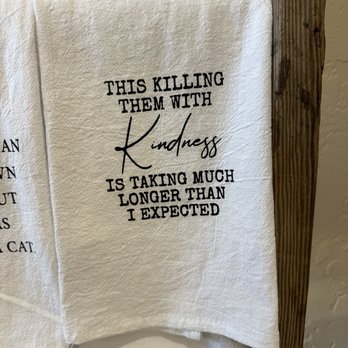 Johnny’s Girl Boutique - Funny kitchen towel - Accessories Near Me - Baraboo, Wisconsin