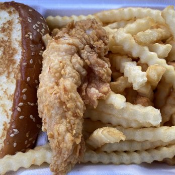Raising Cane's Chicken Fingers - Toast, fries, finger sides. - Chicken Shop Near Me - Oxnard, California