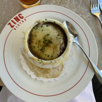 Zinc Bistro - Onion Soup Gratinee - French Near Me - Scottsdale, Arizona Zinc Bistro - Onion Soup Gratinee - French Near Me - Scottsdale, Arizona