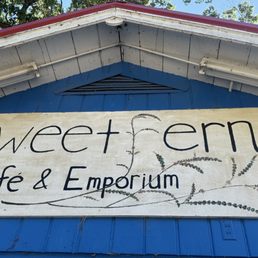 Exterior photo of Sweetfern Cafe and Emporium - Irons, Michigan Exterior photo of Sweetfern Cafe and Emporium - Irons, Michigan