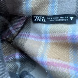 Zara flannel for three dollars!!!