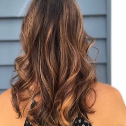 Danyle Gocha - Flaunt Salon - Balayaged highlights