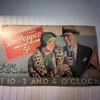 Dr Pepper Museum - Old advertisement - Museums Near Me - Waco, Texas Dr Pepper Museum - Old advertisement - Museums Near Me - Waco, Texas