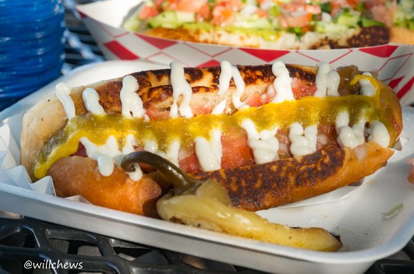 Photo of T-Loc's Sonora Hot Dogs - Austin, TX, US. Sonora Dog