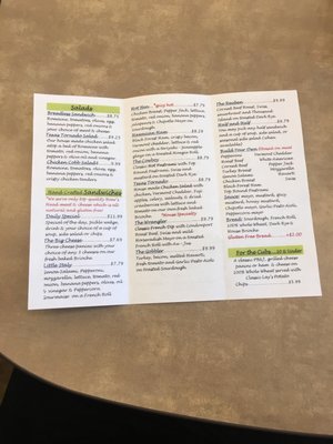 Menu photo 3 Breaking Bread Bakery & Deli Clifton, TX