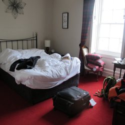 Allt-Na-Craig - Forgot to take a picture before we stayed in the room, but the Stewart room still looked great the next morning.