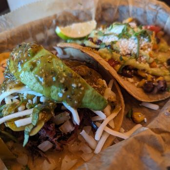 Torchy's Tacos - Cross Roads (brisket) and Mr. Orange (salmon) - Tacos Near Me - Charlottesville, Virginia
