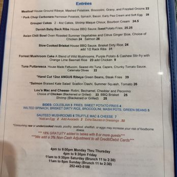 LouReda's an American Table - Menu - American Near Me - Rocky Mount, North Carolina LouReda's an American Table - Menu - American Near Me - Rocky Mount, North Carolina
