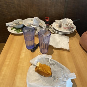 Sizzler - Our table at the end of our visit - Steakhouses Near Me - Montebello, California Sizzler - Our table at the end of our visit - Steakhouses Near Me - Montebello, California