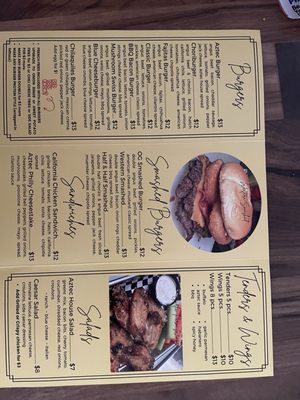 Menu photo 3 Aztec Burgers Henderson, NV