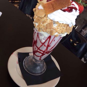 Mom's Kitchen & Bar - Strawberry Shorty Milkshake - Bars Near Me - Astoria, New York Mom's Kitchen & Bar - Strawberry Shorty Milkshake - Bars Near Me - Astoria, New York