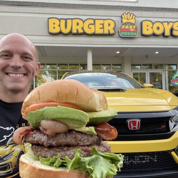 Burger Bros - Big juicy double burger with apple smoked bacon and avocado - Burgers Near Me - Marlboro Township, New Jersey