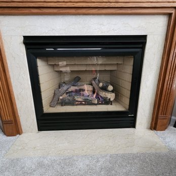 A1 Protech - Gas insert ready for the winter season. - Fireplace Services Near Me - York, Pennsylvania A1 Protech - Gas insert ready for the winter season. - Fireplace Services Near Me - York, Pennsylvania