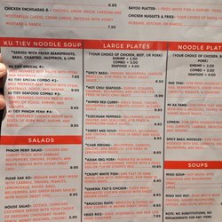 Phnom Penh Fusion - 2024 menu