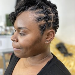 Saucey Selfcare - Loc updo style